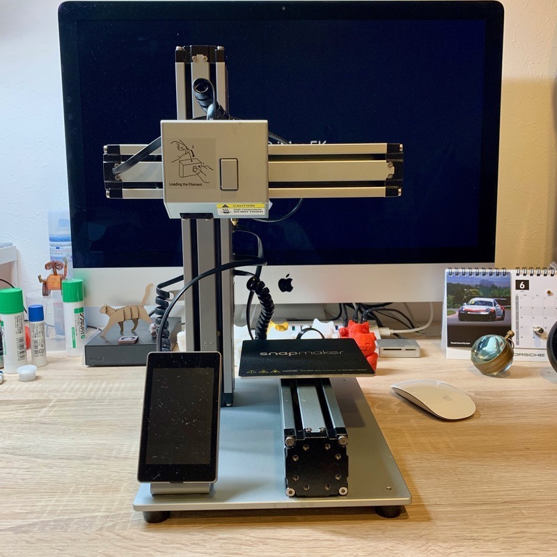 SnapmakerにZAxis Extension Moduleを組み込んでみる。 物欲王なっつーの趣味三昧